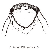 Wool Rib smock